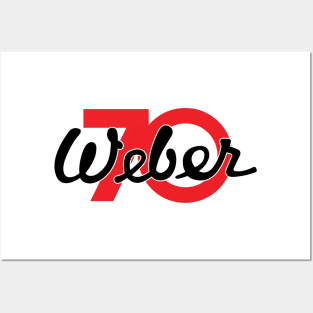 Weber 70th Front Only Posters and Art